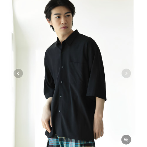 be@ms黑标  新款 垂感宽松衬衫 ootd city boy