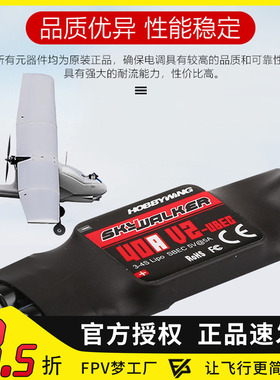好盈天行者无刷电调15A20A30A40A50A60A80A100A120A航模固定翼