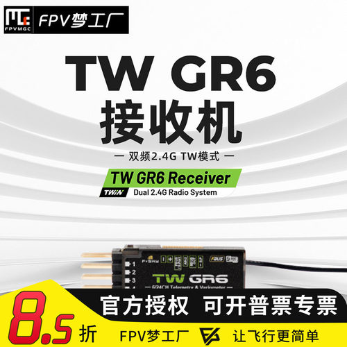 FPV睿思凯2.4gPWMGR6