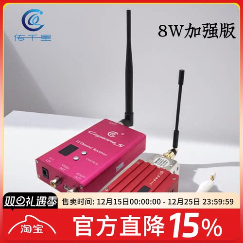 1.2G8W穿越机图传接收