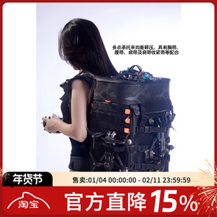 FPV穿越机飞阅t2双肩包户外探险航拍装备收纳防刮耐磨便携背包