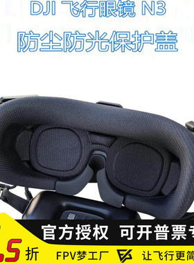 适用DJI 大疆飞行眼镜N3海绵眼罩遮光防尘保护盖neo畅飞套装配件