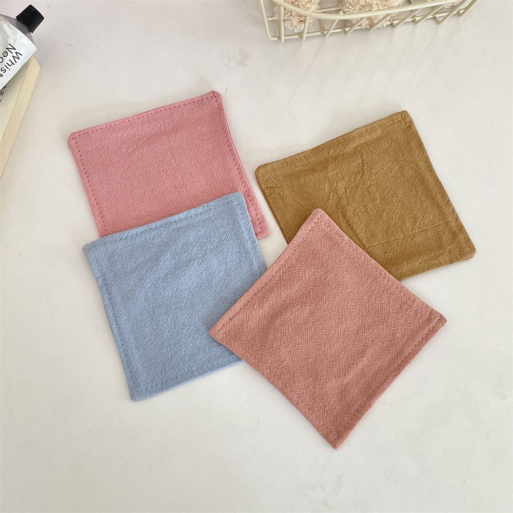 有趣琳 纯色杯垫咖啡店厨房隔热杯垫客厅布艺氛围感茶杯,餐饮具,餐垫,淘宝优惠券,粉丝福利购,淘宝优惠卷