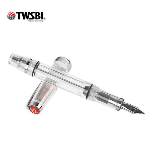 TWSBI三文堂VAC700R负压上墨钢笔 透明示范练字书法笔 抽拉式吸墨