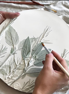 艺伯乐雕刻石膏板正方形圆形学生绘画板美术版画雕刻板厚1cm1.5cm2cm多规格模型版10cm15cm20cm30cm木刻刀