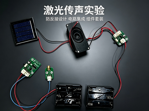 模拟激光通信激光传声实验 小发明diy科学套件 声光电科技小制作