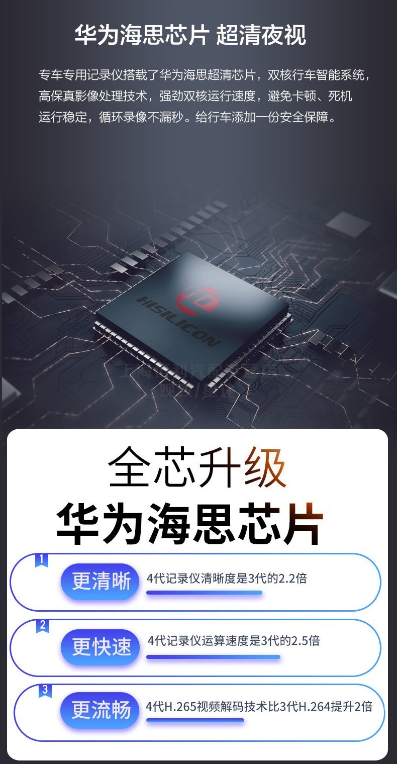 适用于观致5s 5式行车记录仪观致3 3s夜视款WIFI配件改装升级