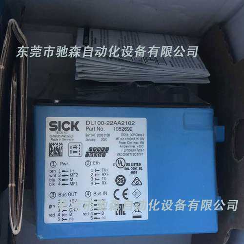 德国原装现货测距传感器 DL100-22AA2102