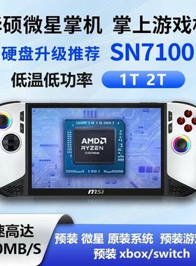 微星msi claw8ai＋2230固态硬盘SN7100 2T 2230 ROG掌机固态硬盘