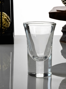 洋酒子弹杯吞杯玻璃白酒杯子小酒杯一口杯烈酒吧b52野格shot杯架