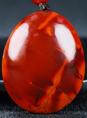 墨雨轩男女款南红玛瑙原石雕刻