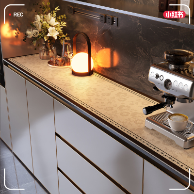 轻奢高级感电视柜餐边柜桌垫