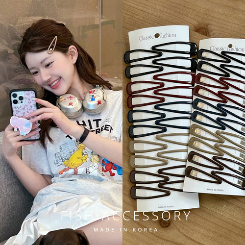 气质可爱赵露思jennie同款发夹