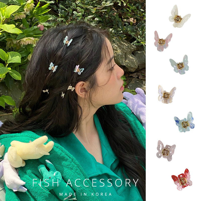 欧阳娜娜同款可爱蝴蝶小抓夹