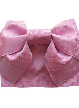 日本和服浴衣蝴蝶结腰封定型腰带COSPLAY立体提花定形配件多色选