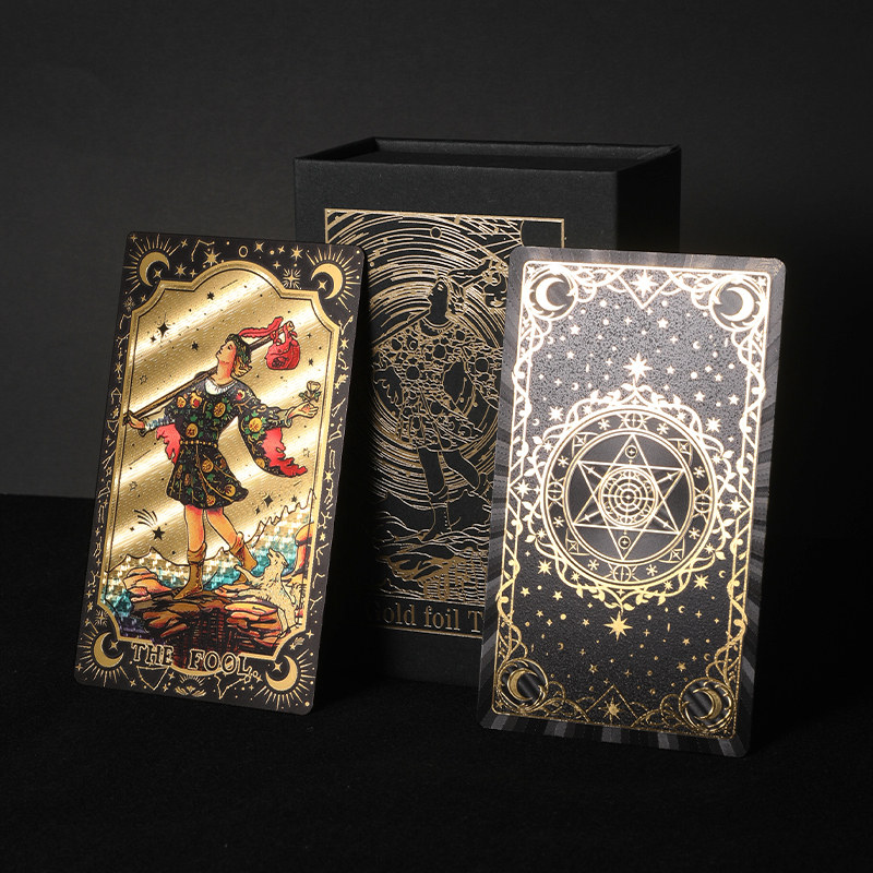 经典韦特塔罗牌烫金典藏款伟特维特史密斯tarot全套防水正版卡牌