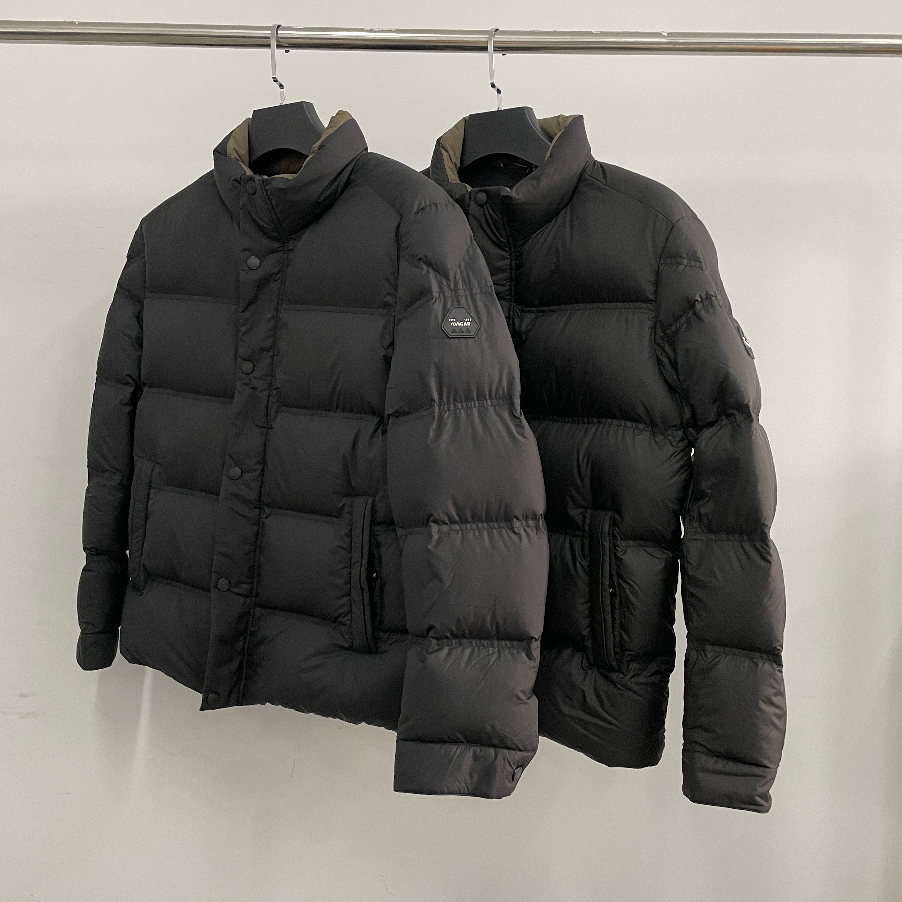 纳wei凯er小帆船yr628男士冬季简约立领休闲百搭轻薄羽绒外套