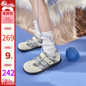 新款 圆头百搭休闲鞋 魔术贴板鞋 玛速主义2026年春季 平底运动单鞋 女