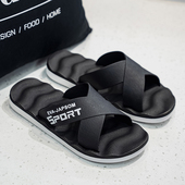 大码 拖鞋 轻便 室内软底防滑浴室速干凉拖EVA男士 网红情侣居家拖鞋