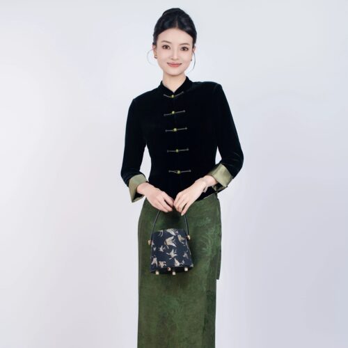 玉家人《勐康》桑蚕丝傣族服装