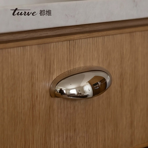 都维意式橱柜门抽屉法式贝壳拉手