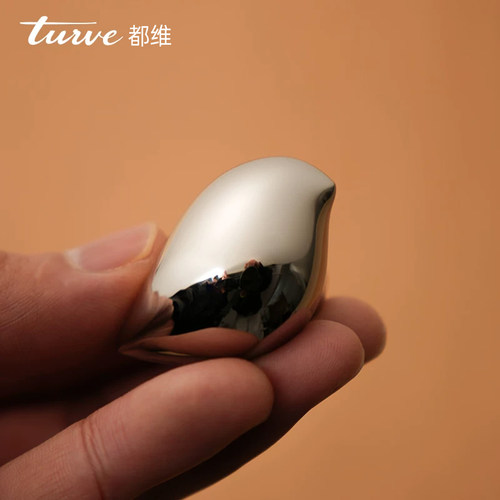 都维小胖鸟法式钛银橱柜抽屉拉手