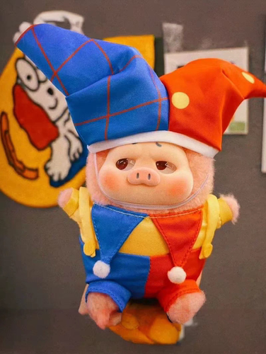 新品娃三岁猪小烦毛绒系列盲盒baby three  Pig little annoyance