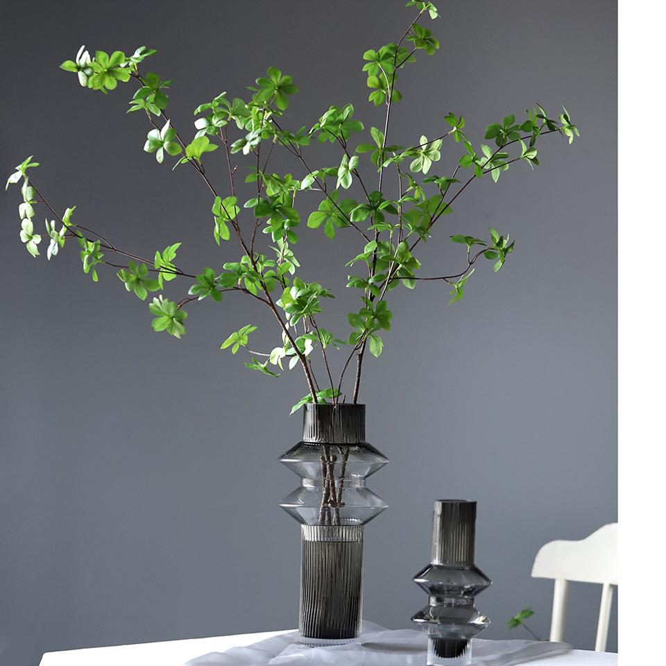 ins齿轮客厅软装玻璃花瓶