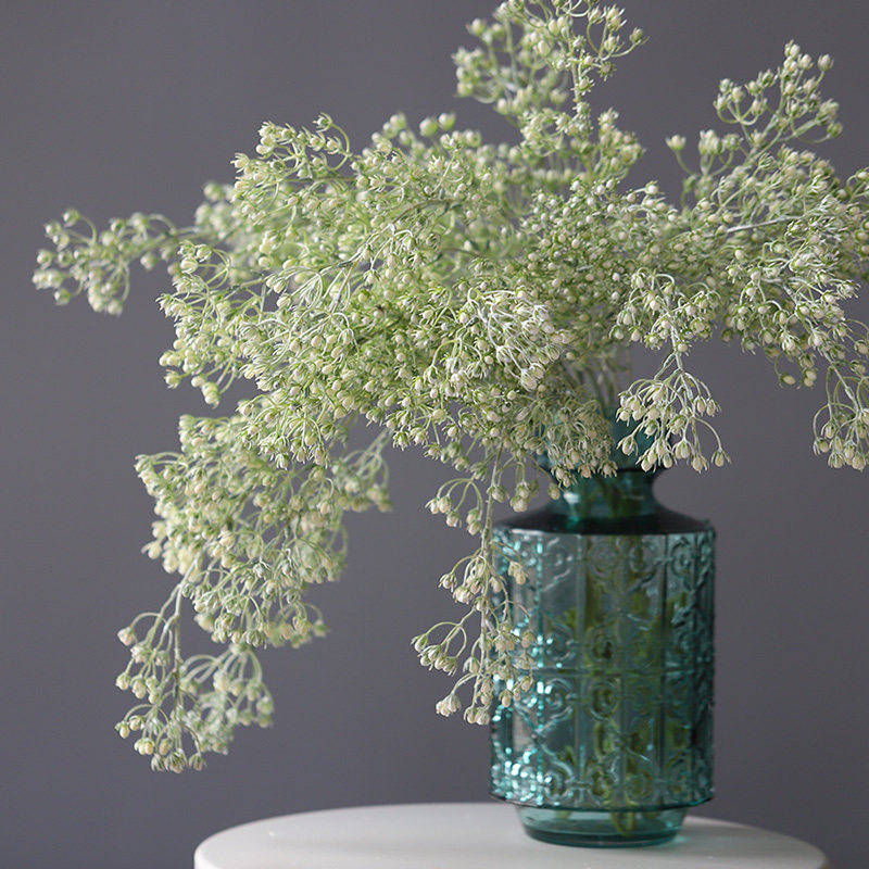 ins婚庆迷雾幸福果满天星银莲花仿真花材北欧风插花配材