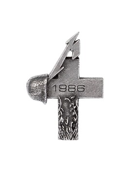 Alchemy 欧美A牌朋克Metallica金属乐队联名正版摇滚胸针  PC516