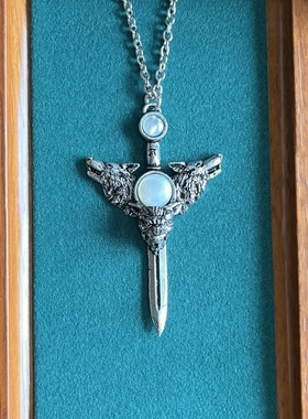 Alchemy Gothic P229 A牌欧美朋克潮创意个性嘻哈金刚狼项链吊坠