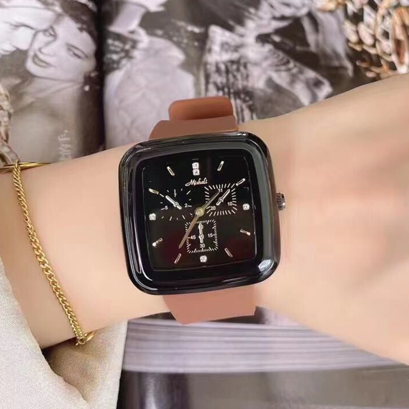 韩版潮流时尚ins风防水方形女表