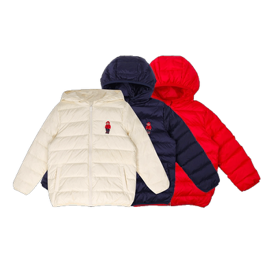 秋冬新款轻薄羽绒服童装常春藤