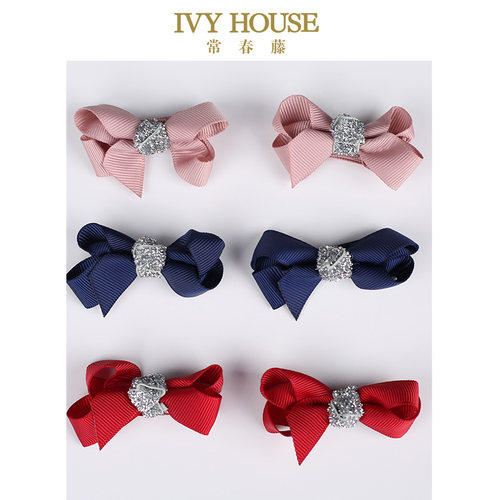 IVYHOUSE常春藤蝴蝶小发夹发饰