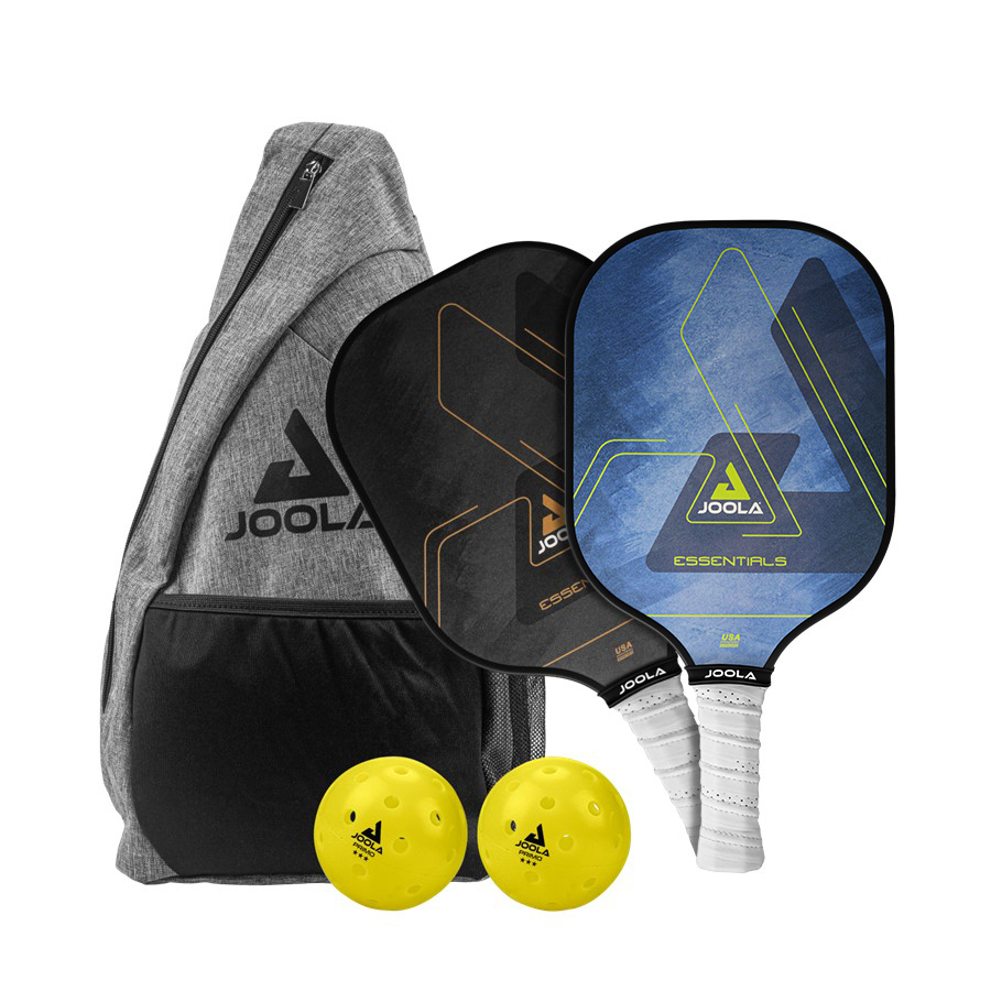 JOOLA Essentials pickleball 专业匹克球球拍板玻璃纤维初学套装