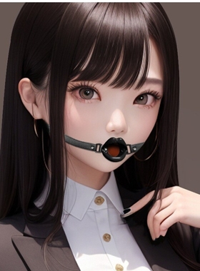 暗黑朋克张口器流口水教训女朋友训练男伴情侣搞笑夸张嘴巴可爱