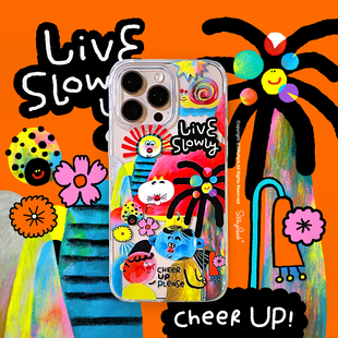 iPhone16ProMax手机壳磁吸壳IMD双层印刷 磁吸SillyPark原创适用苹果17ProMax