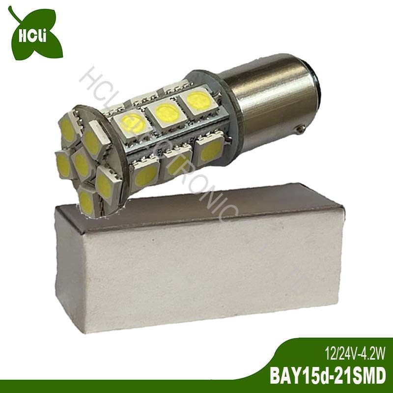 高亮1157车灯24VBAY15D灯泡HCLi