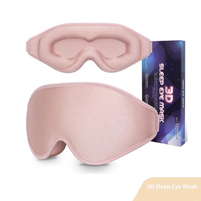 3D Sleep Eye Mask Stereo Cut Adjustable Breathable Blindfold
