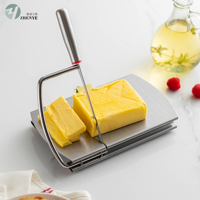 Stainless Steel Butter Cutter Cheese Slicer for Baking