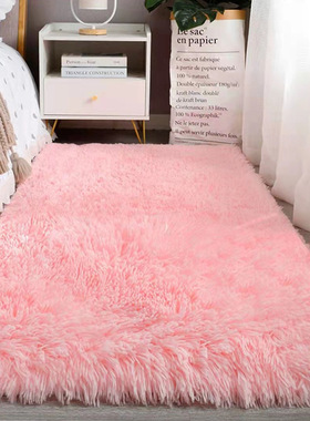 Carpets Plush carpet bedroom rug bedside blanket floor mat