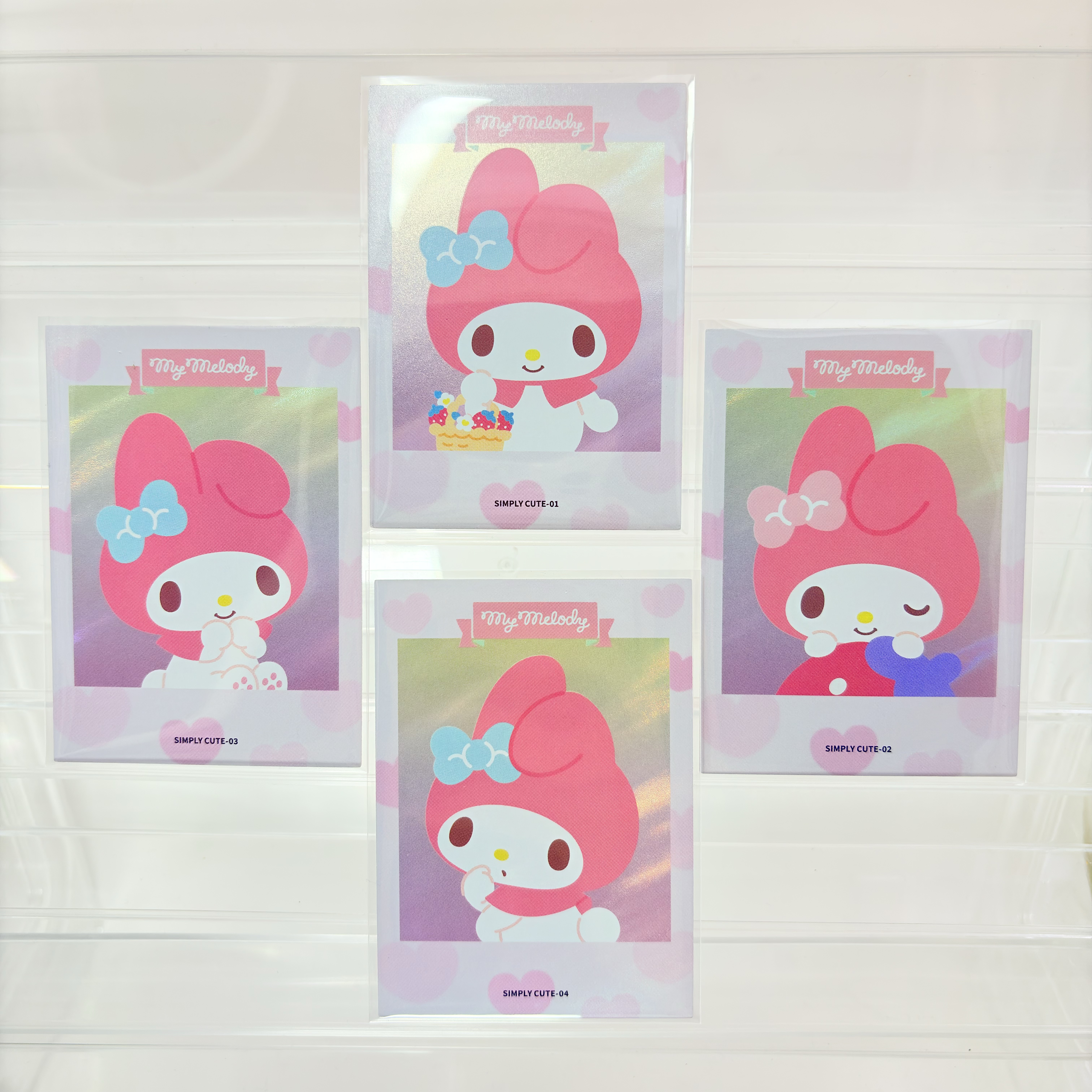 My Melody Card美乐蒂收藏卡片撕拉拍立得一弹全卡位卡牌可自选