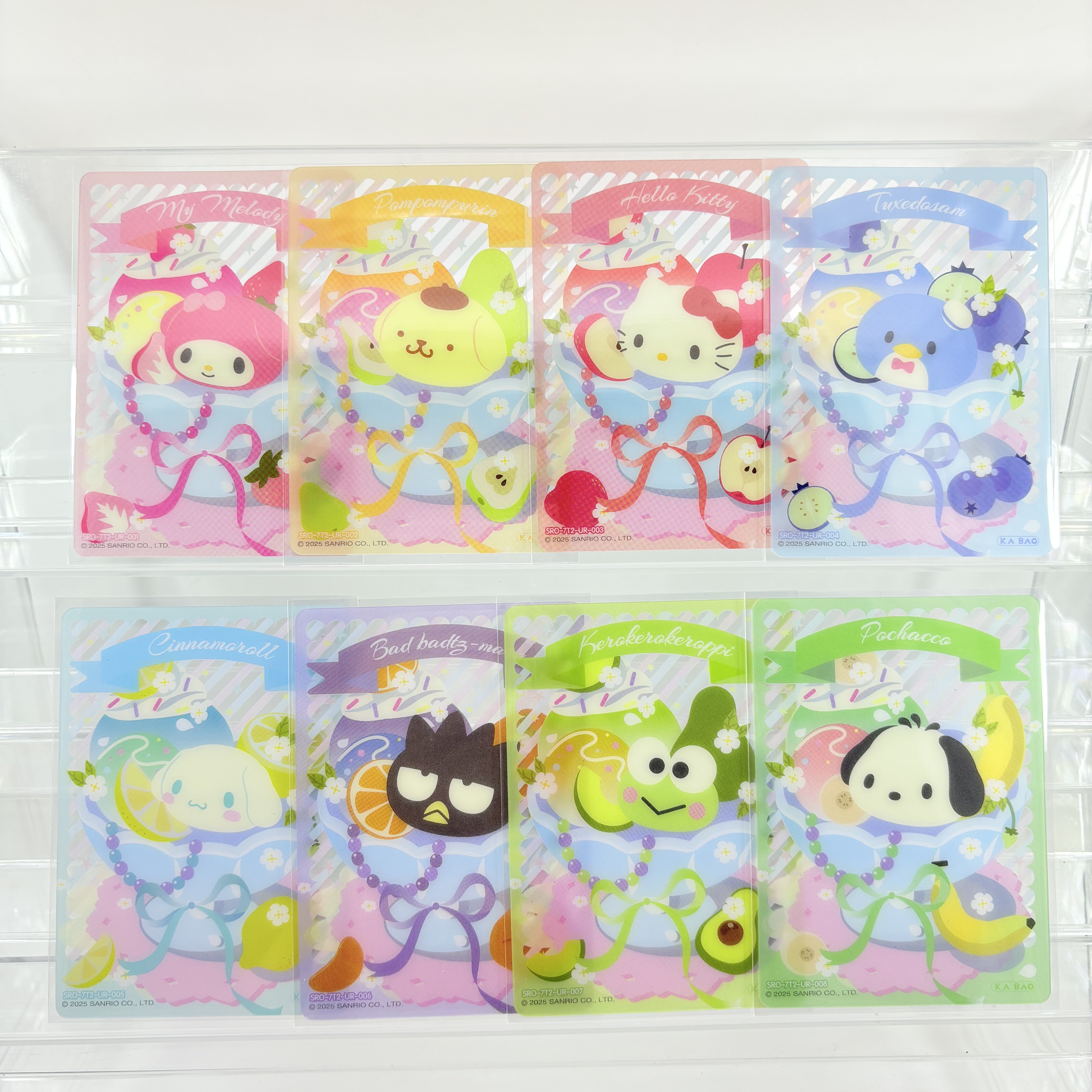 卡宝文创三丽鸥Sanrio收藏卡牌透卡UR卡位全套单卡隐藏第七弹单卖