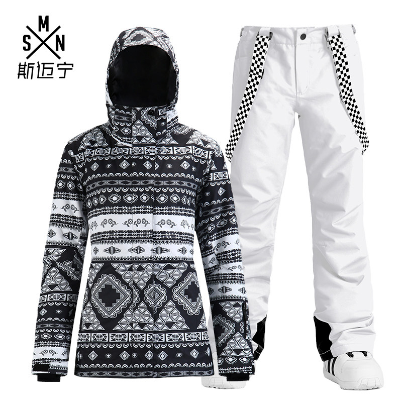 滑雪服女套装加厚防水透气单板双板滑雪衣裤冬季雪乡保暖滑雪装备