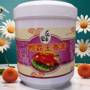 品晏鸭霸王香膏1Kg泰高泰克入骨鸭膏黑鸭酱鸭肉香精烤鸭香膏商用