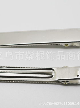 厂家直销diy方形双叉夹 （5cm.6cm.8cm）韩式平头鸭嘴夹跨境