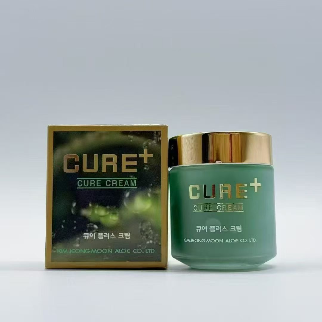 韩国原装金正文芦荟膏 祛痘印淡化痘疤坑青春痘粉刺80g