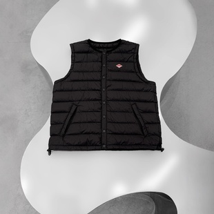 2025秋冬日潮山系白鹅绒休闲风马甲轻薄时尚 百搭羽绒内胆保暖背心