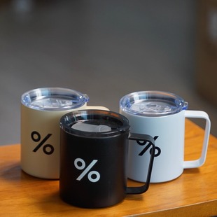 阿拉比卡Arabica同款 咖啡杯%百分号不锈钢保温保冷随行随手车载杯