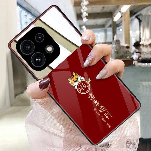 诸事顺利适用opporeno16手机壳15玻璃14带镜子11镜面reno13pro来图订制reno9定做个性reno8照片保护套12